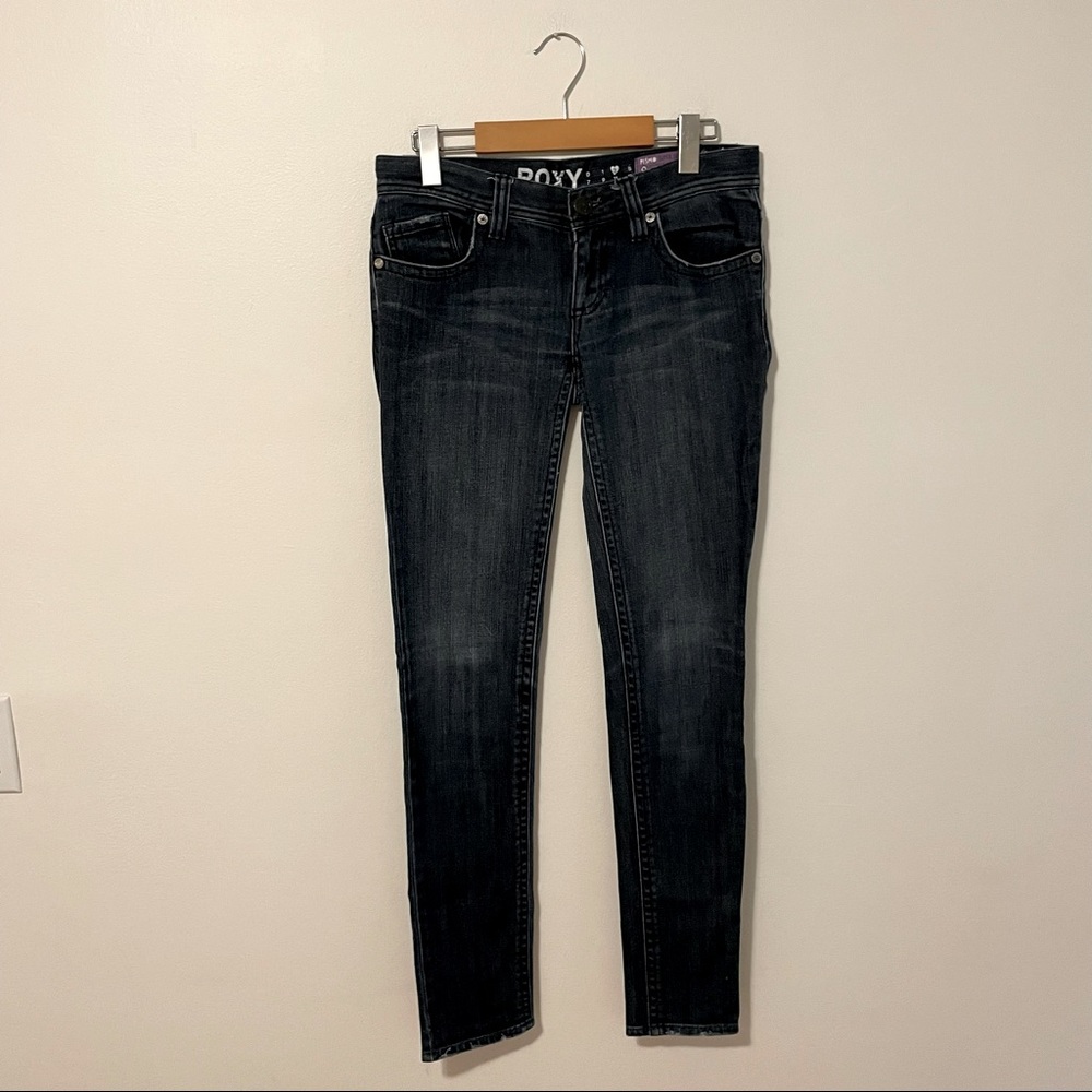 Roxy Y2K Dark Blue Super Skinny Fit Jeans